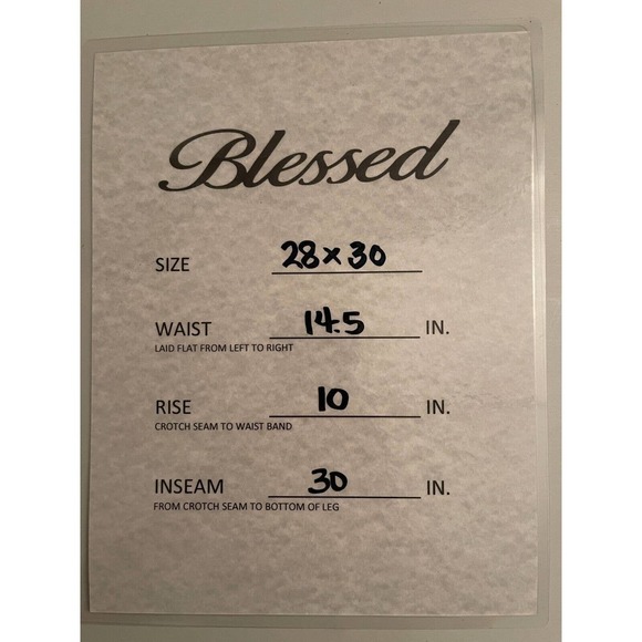 Hollister Jeans 28x30 Gray Denim - Picture 12 of 12